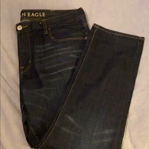 Dark slim AEO Jeans